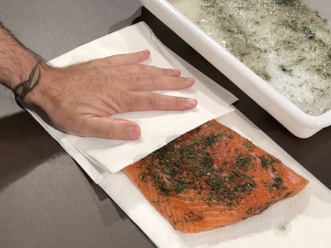 Salmon Gravlax with Dill Sauce - 28