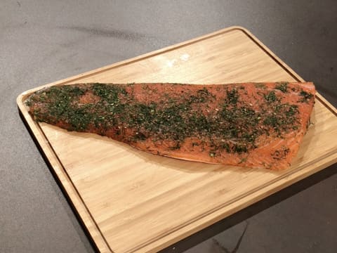 Salmon Gravlax with Dill Sauce - 32