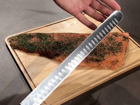 Salmon Gravlax with Dill Sauce - 33