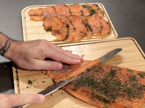 Salmon Gravlax with Dill Sauce - 35