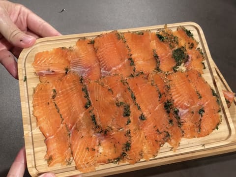 Salmon Gravlax with Dill Sauce - 37