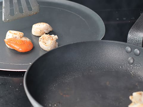 Scallops and Razor Clams in a Wasabi Crust - 44