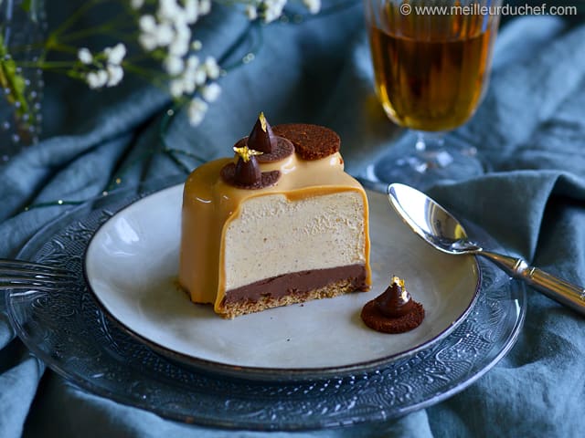 Soft Gingerbread Bûche de Noël