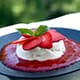 Strawberry & Basil Cream Desserts