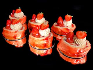 Fraisier Cake Roll