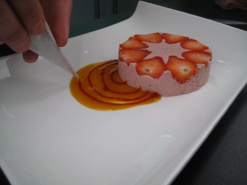 Strawberry Mousse with Chantilly Cream - 25