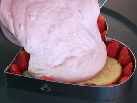 Strawberry Mousse Heart - 37
