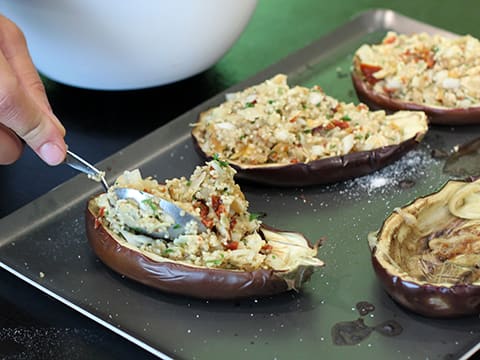 Couscous-Stuffed Aubergines - 19