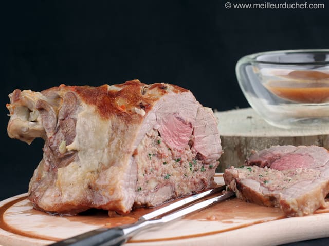 Stuffed Shoulder of Lamb