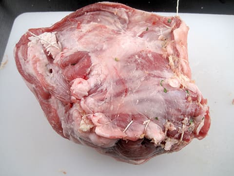 Stuffed Shoulder of Lamb - 14