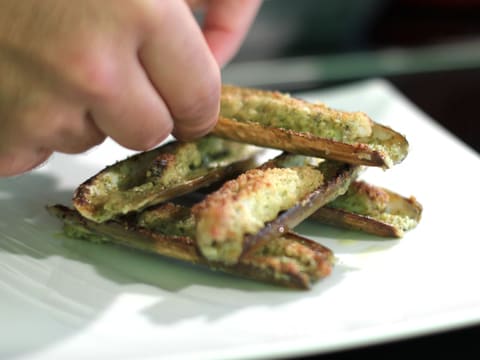 Stuffed Razor Clams with Flavoured Butter - 20