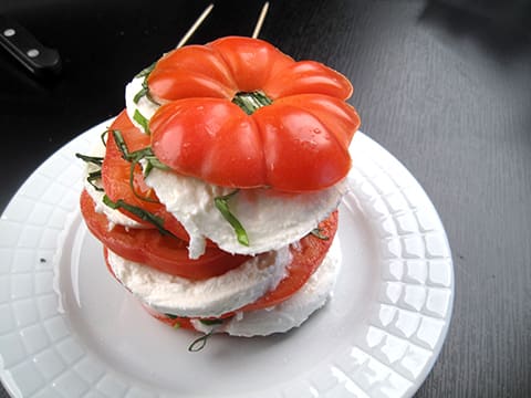 Tomato & Mozzarella Stack - 8