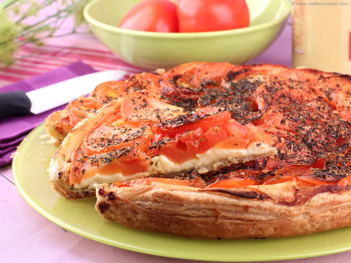 Tomato Tart with Mustard Recipe with images Meilleur du Chef