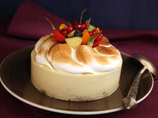 Tutti Frutti Meringue Cake
