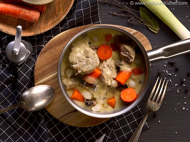 Traditional Veal Blanquette