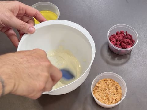 Entremets Albero di Natale con ribes rosso, ribes nero e vaniglia - 116