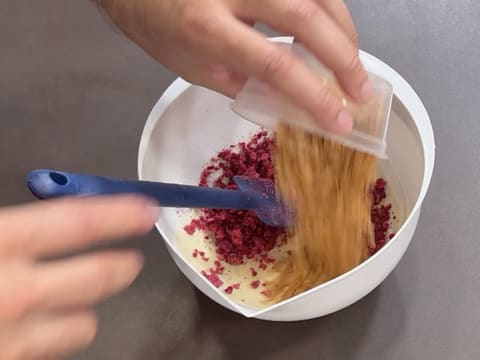 Entremets Albero di Natale con ribes rosso, ribes nero e vaniglia - 120