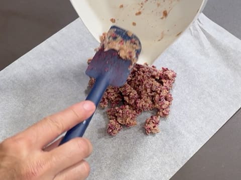 Entremets Albero di Natale con ribes rosso, ribes nero e vaniglia - 122