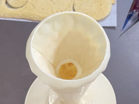 Entremets Albero di Natale con ribes rosso, ribes nero e vaniglia - 136