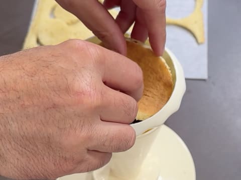 Entremets Albero di Natale con ribes rosso, ribes nero e vaniglia - 146