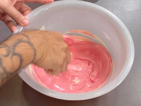 Entremets Albero di Natale con ribes rosso, ribes nero e vaniglia - 163