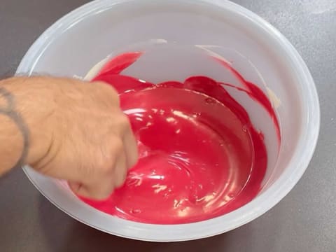 Entremets Albero di Natale con ribes rosso, ribes nero e vaniglia - 165