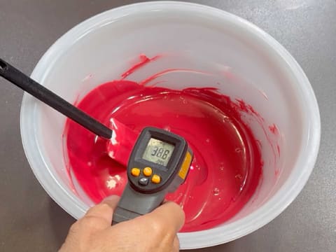 Entremets Albero di Natale con ribes rosso, ribes nero e vaniglia - 166