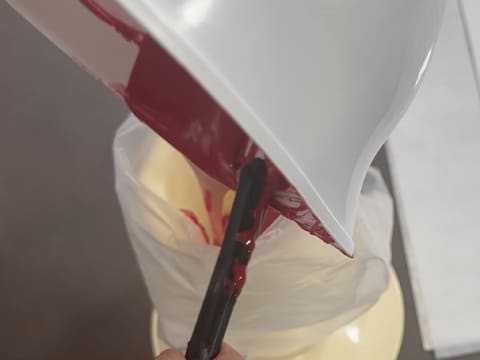 Entremets Albero di Natale con ribes rosso, ribes nero e vaniglia - 173