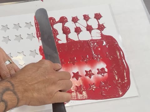 Entremets Albero di Natale con ribes rosso, ribes nero e vaniglia - 175