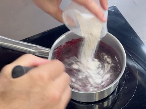 Entremets Albero di Natale con ribes rosso, ribes nero e vaniglia - 74