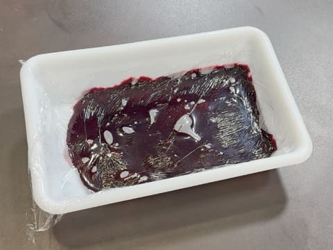 Entremets Albero di Natale con ribes rosso, ribes nero e vaniglia - 79