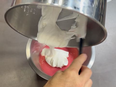 Entremets Albero di Natale con ribes rosso, ribes nero e vaniglia - 82