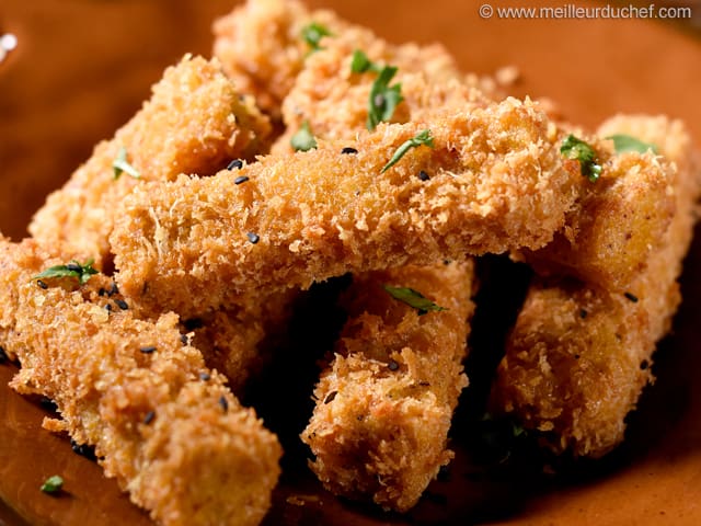 Bastoncini di polenta croccanti al Parmigiano