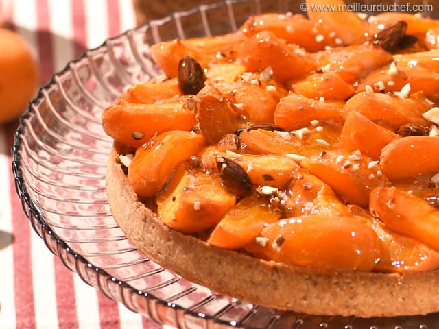 Crostata di albicocche e mandorle