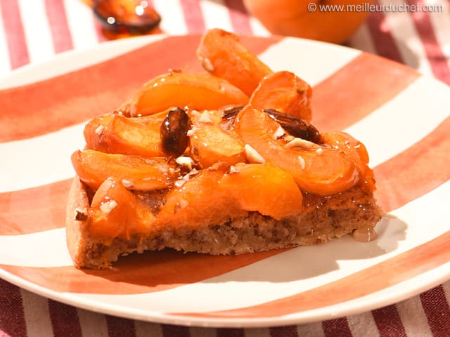 Crostata di albicocche e mandorle