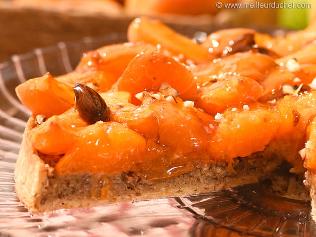 Crostata di albicocche e mandorle