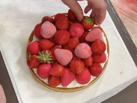 Crostata alle fragole "Illusione" - 157