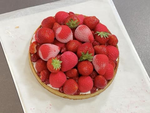 Crostata alle fragole "Illusione" - 161