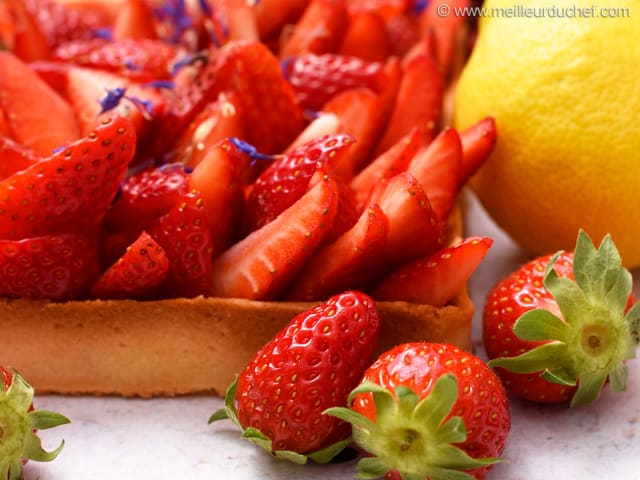 Crostata di fragole facile