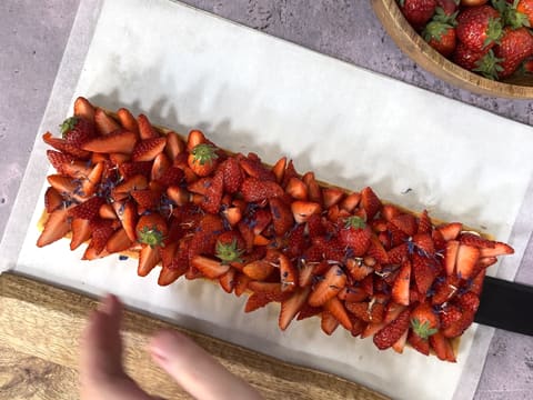 Crostata di fragole facile - 74