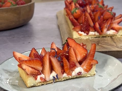 Crostata di fragole facile - 80