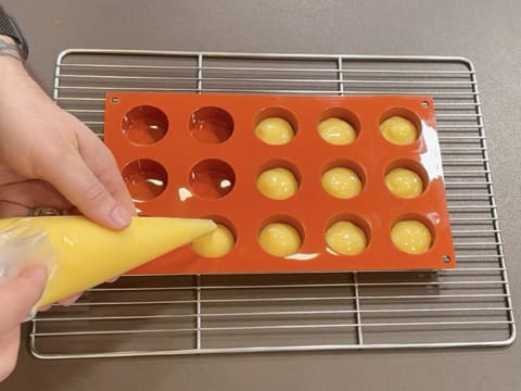 Entremets fiore al limone e mandarino - 10