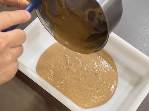 Entremets al cioccolato fondente e pralinato alla vaniglia e noci pecan - 120
