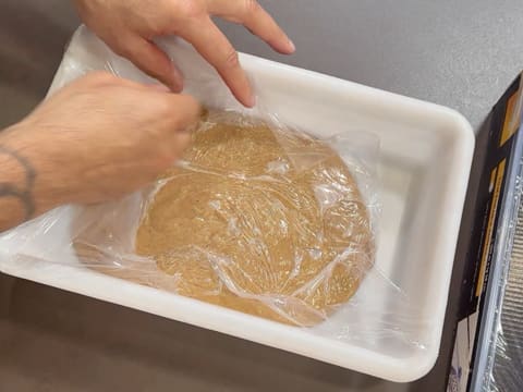 Entremets al cioccolato fondente e pralinato alla vaniglia e noci pecan - 121