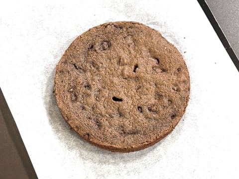 Entremets al cioccolato fondente e pralinato alla vaniglia e noci pecan - 87