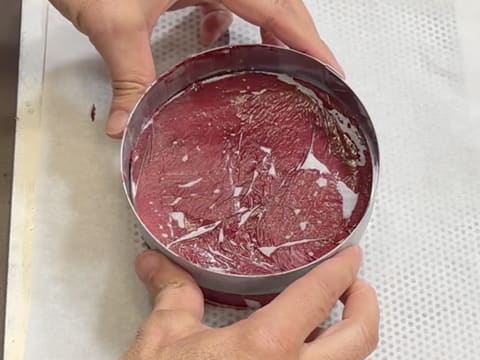 Entremets ai mirtilli, cioccolato e vaniglia - 132