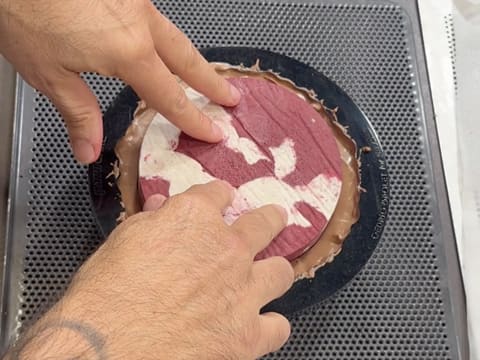 Entremets ai mirtilli, cioccolato e vaniglia - 135