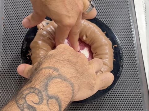 Entremets ai mirtilli, cioccolato e vaniglia - 137