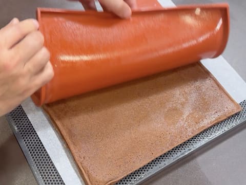 Entremets ai mirtilli, cioccolato e vaniglia - 64