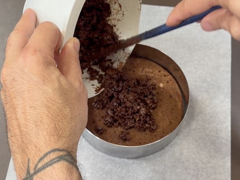 Entremets ai mirtilli, cioccolato e vaniglia - 79